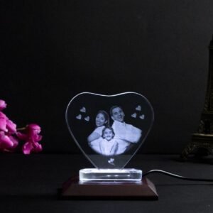Stand Heart shape crystal Gift
